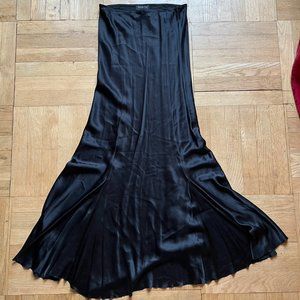 Black maxi skirt